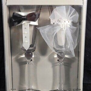 His and Hers Toasting Glass